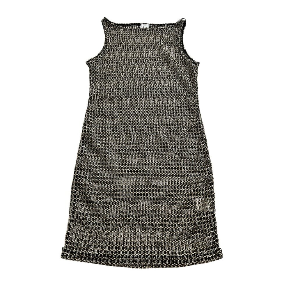 NWT Bamba Swim Tide Dress in Chrome